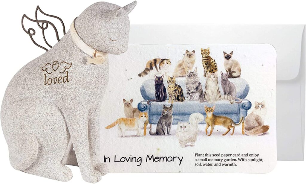 Cat Memorial Gifts Statue