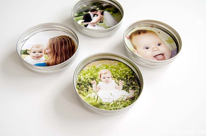 DIY Pet Memorial Ideas mason-jar-lid-magnets